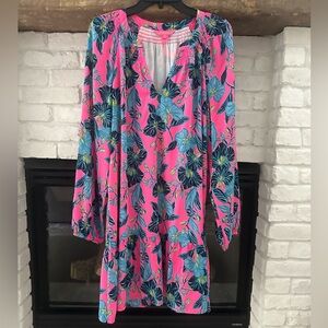 Lilly Pulitzer long sleeve dress XL